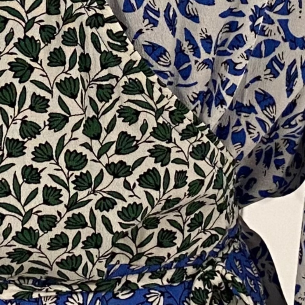 Floral Wrap Flare Dress - Picture 15 of 16